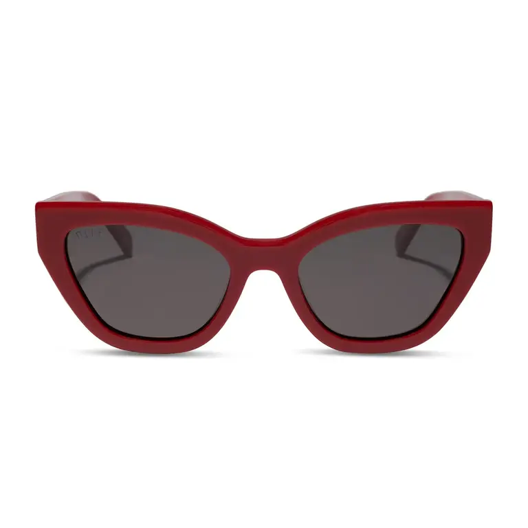 DIFF DIFF Emily Sunglasses- Red