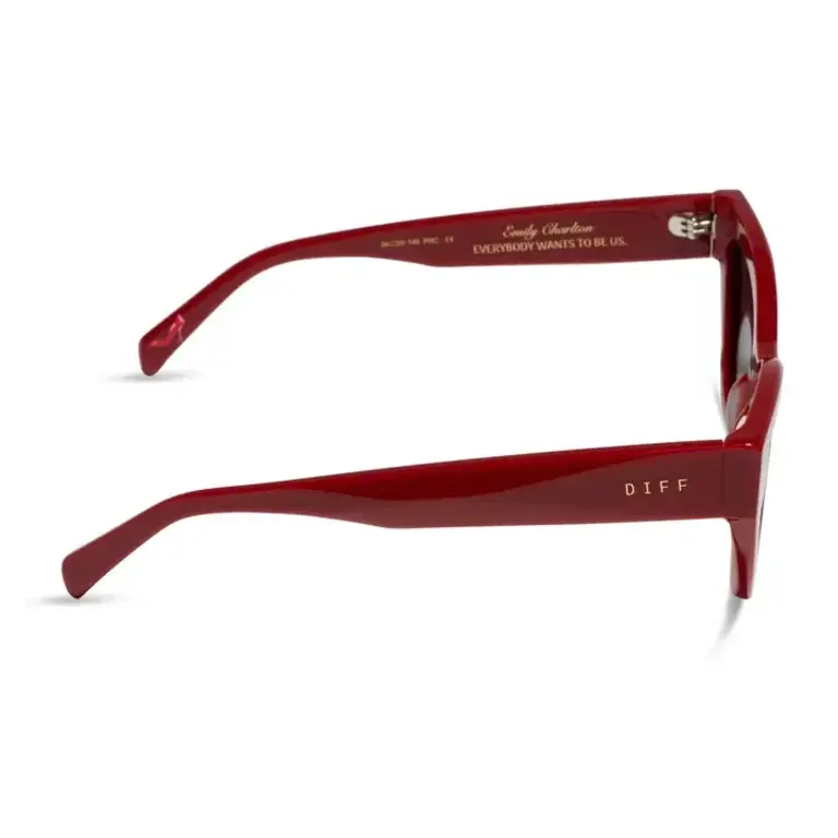 DIFF DIFF Emily Sunglasses- Red