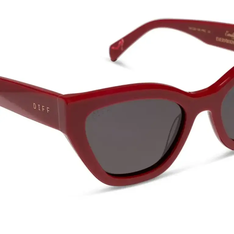 DIFF DIFF Emily Sunglasses- Red