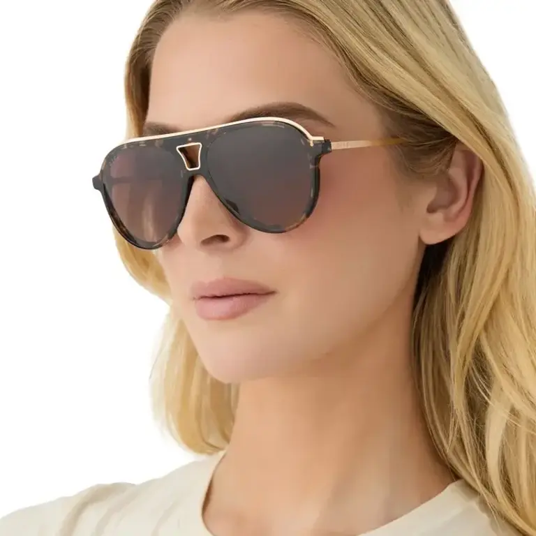 DIFF DIFF Tosca III Sunglasses- Espresso Tort & Brown