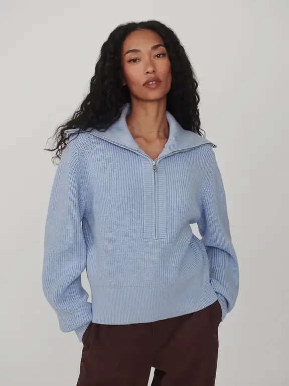 VARLEY VARLEY Maura Half Zip Knit Sweater