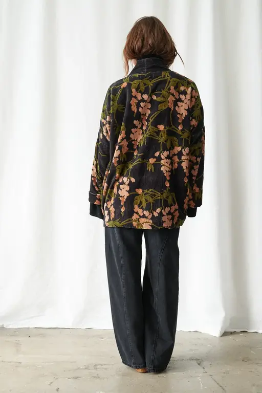 ONE HUNDRED STARS ONE HUNDRED STARS Wisteria Black Velvet Jacket