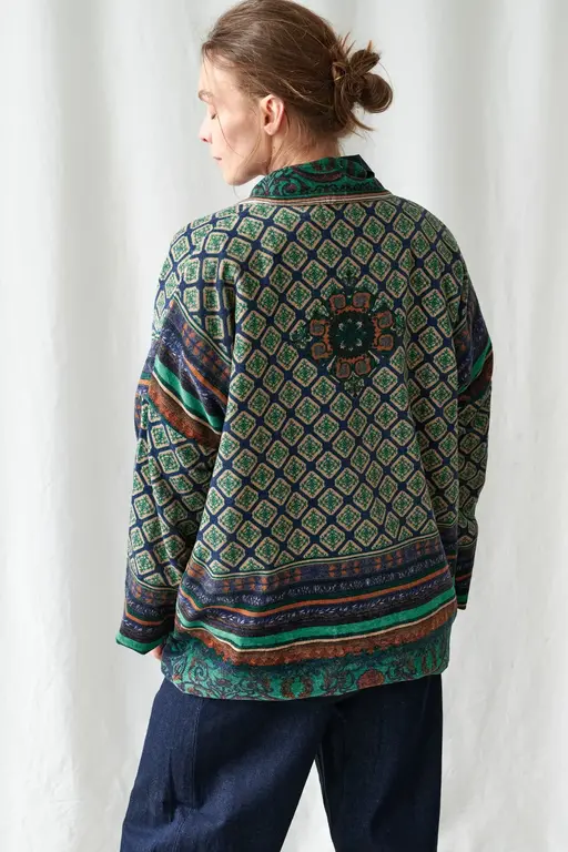 ONE HUNDRED STARS ONE HUNDRED STARS Amulet Emerald Velvet Jacket