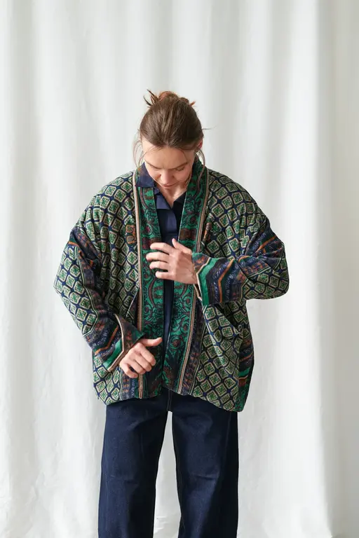 ONE HUNDRED STARS ONE HUNDRED STARS Amulet Emerald Velvet Jacket