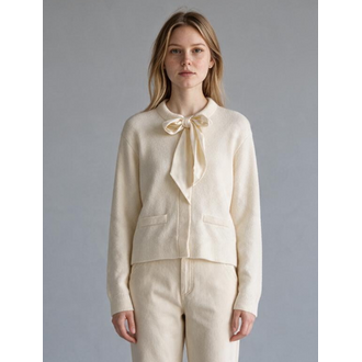 OUI Tie Knit Sweater