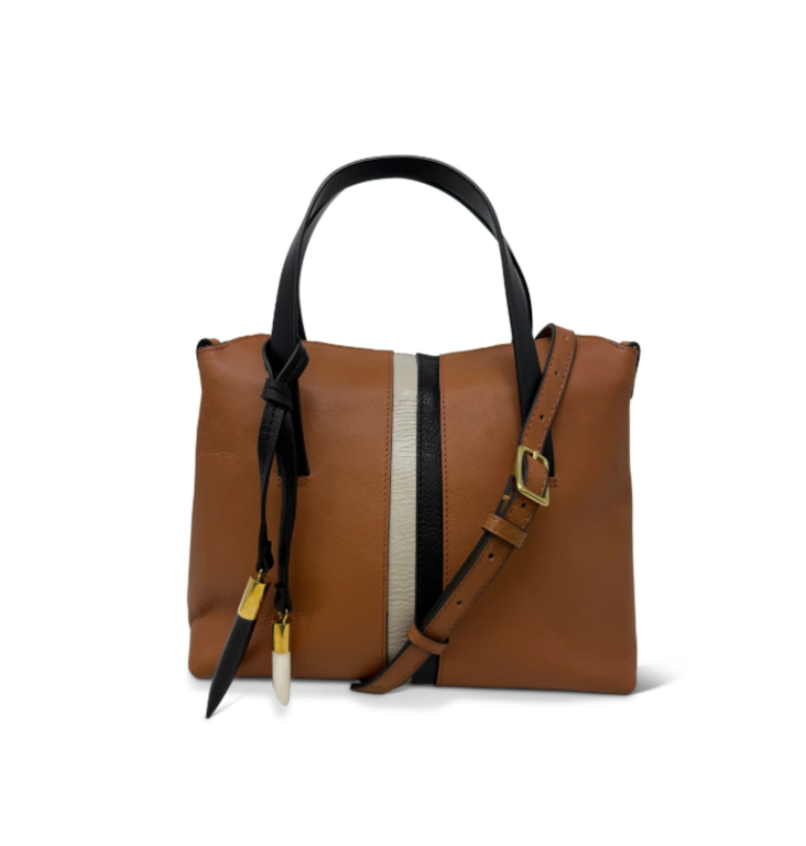 KEMPTON KEMPTON AND CO Mini Tote- Cognac