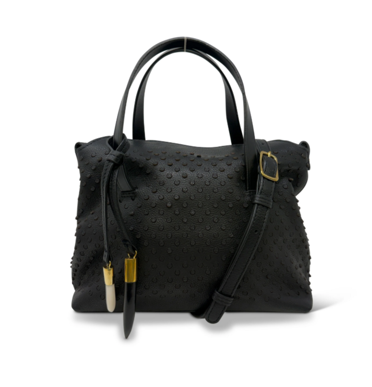 KEMPTON KEMPTON Guapo Mini Tote- Black Semi Perf