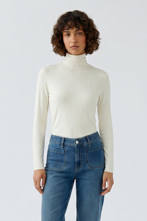 OUI OUI Turtleneck Tee