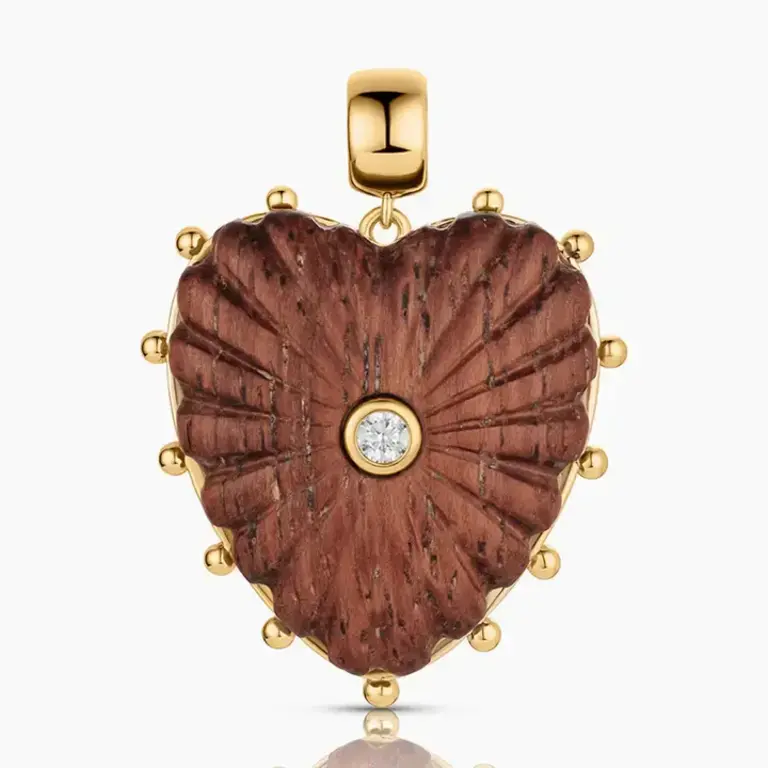 THATCH THATCH Malene Coconut Heart Bail Charm