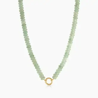 THATCH Paloma Amazonite Charm Necklace