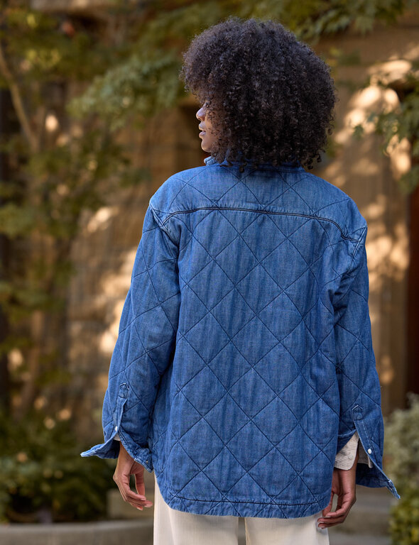 FRANK & EILEEN FRANK & EILEEN Quilted Shirt Jacket