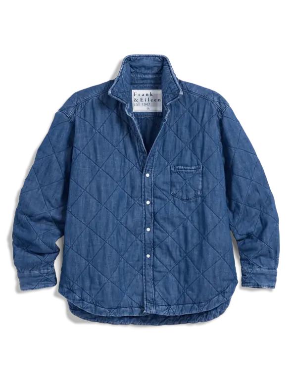 FRANK & EILEEN FRANK & EILEEN Quilted Shirt Jacket