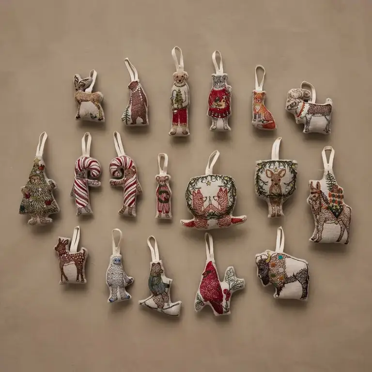 CORAL & TUSK CORAL & TUSK Reindeer with Bells Ornament