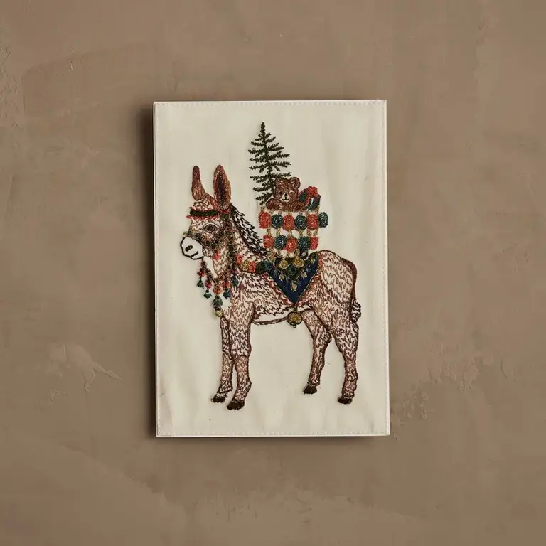CORAL & TUSK CORAL & TUSK Christmas Donkey Card