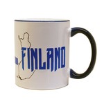 Mug - Finnish Flag and Reindeer