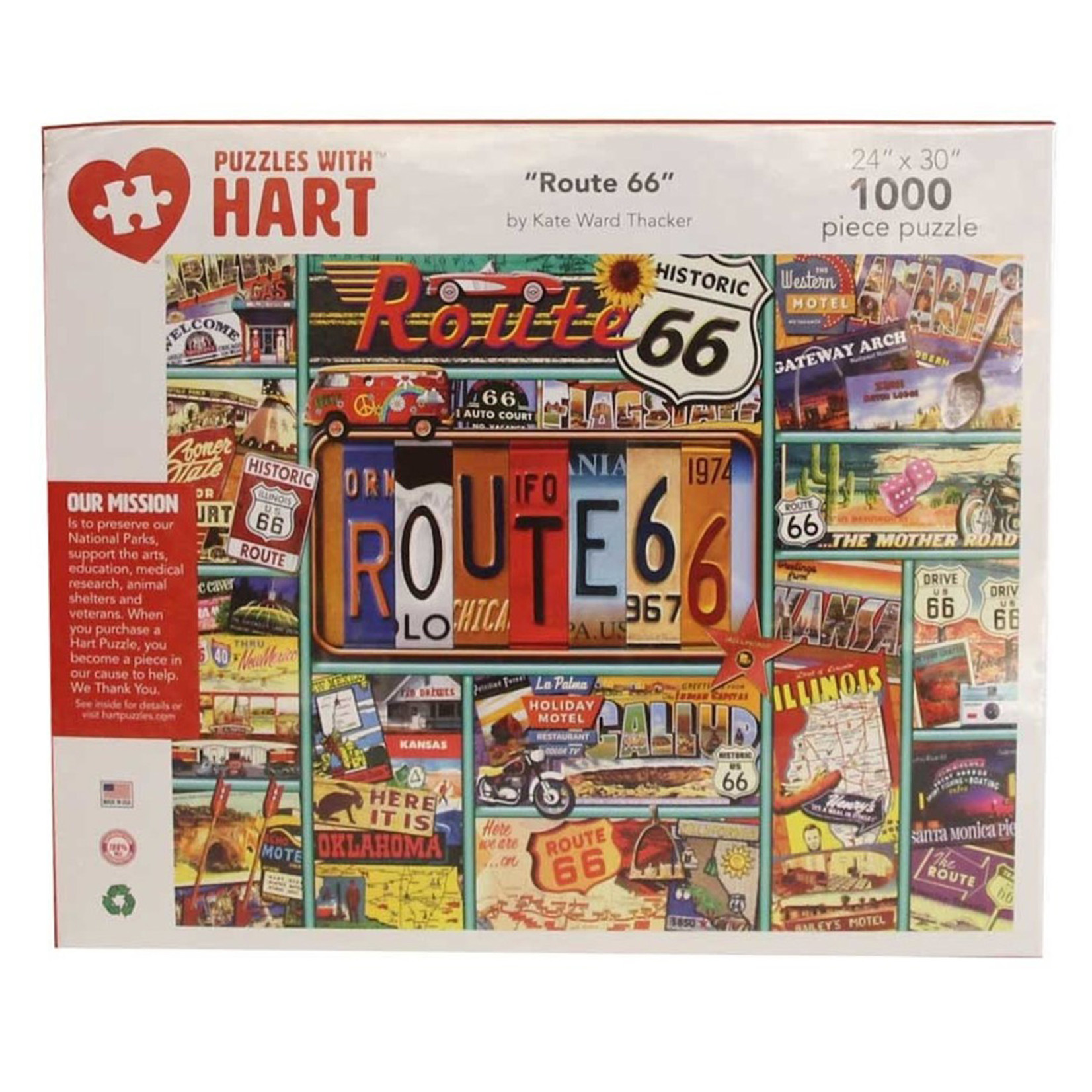 Route 66 1000-piece Puzzle 