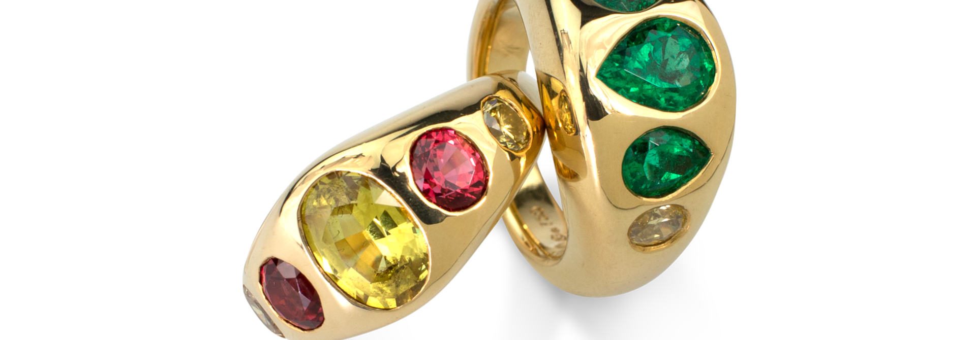 Emerald Gypsy Ring