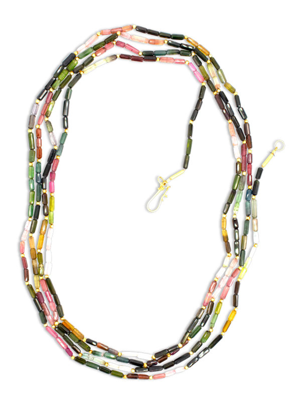 Multi-Colored Tourmaline Necklace