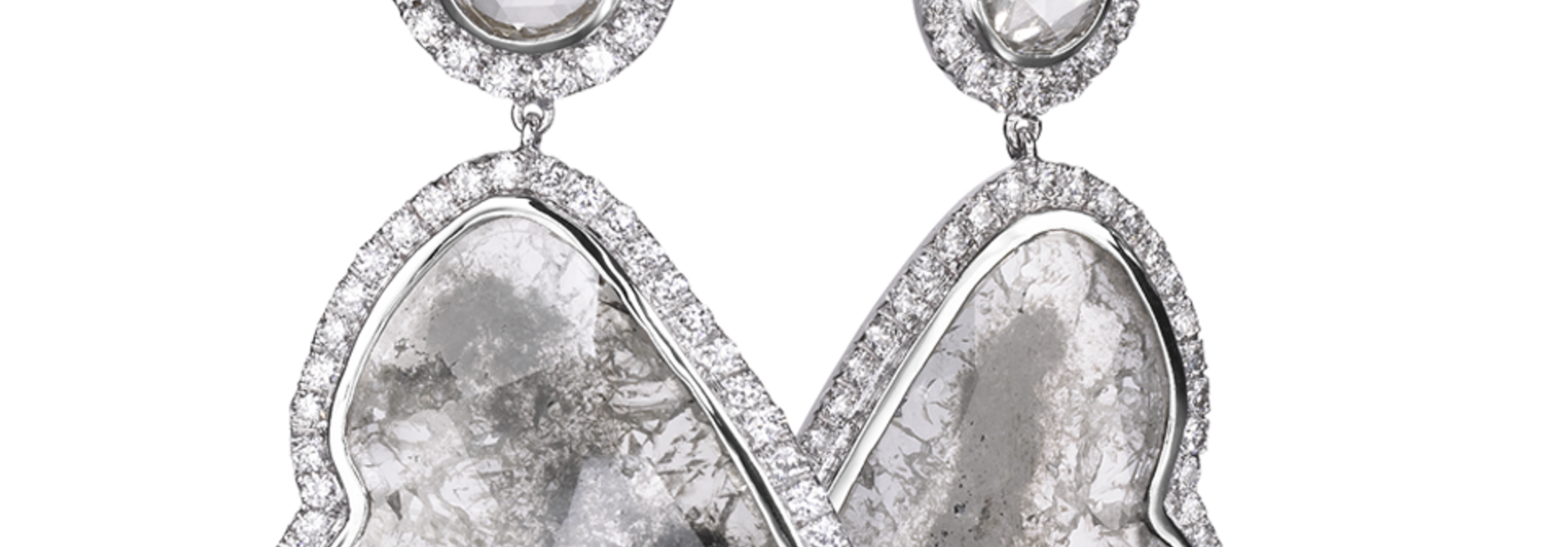 Diamond Slice Earrings
