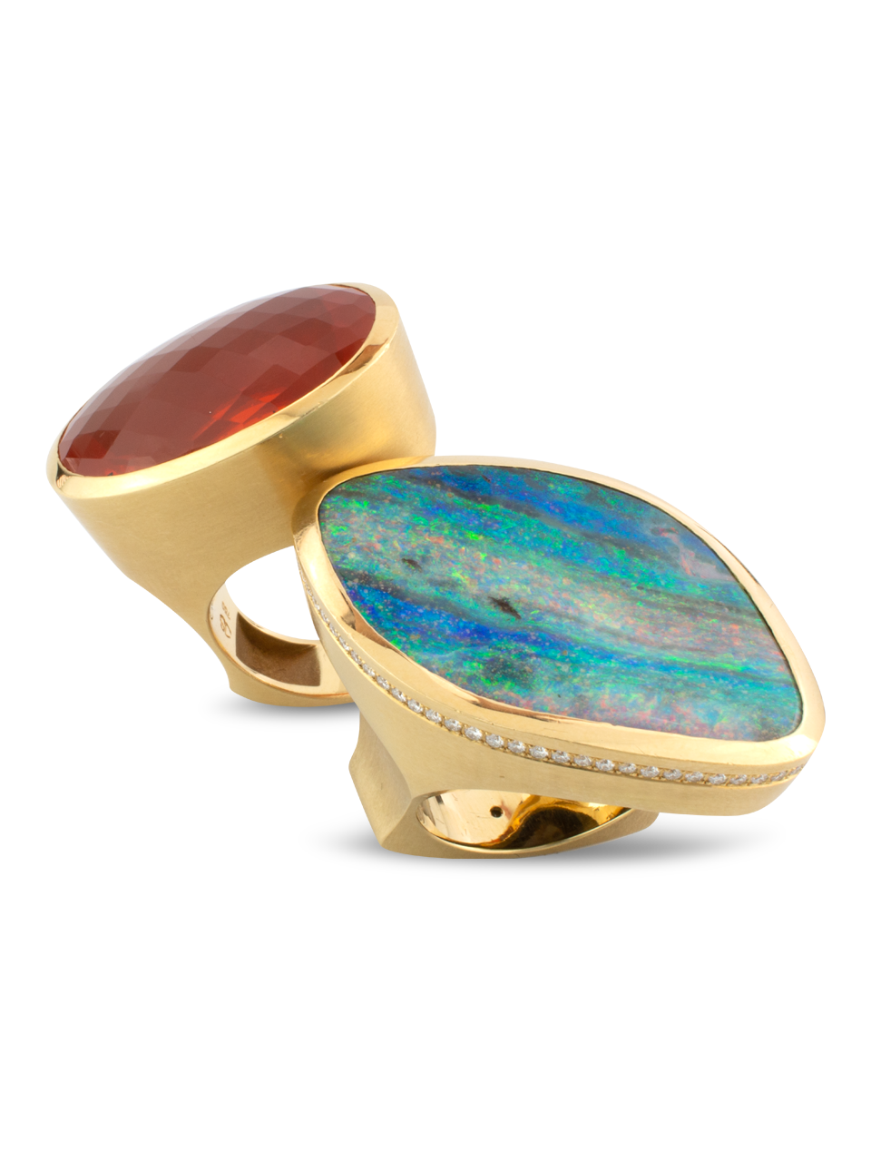 Boulder Opal Ring-2