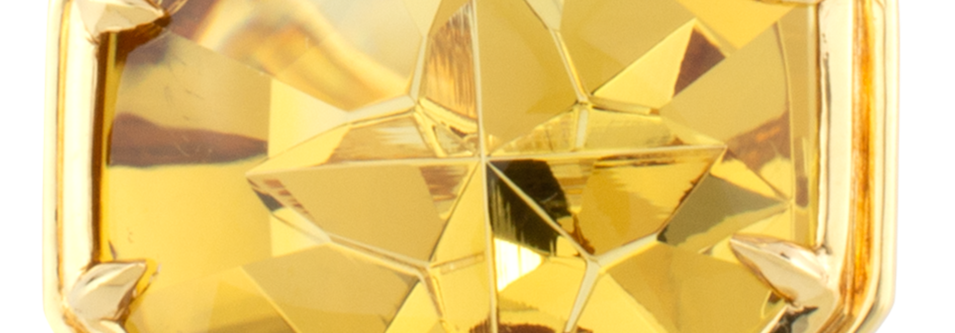 Golden Beryl & Yellow Sapphire Ring