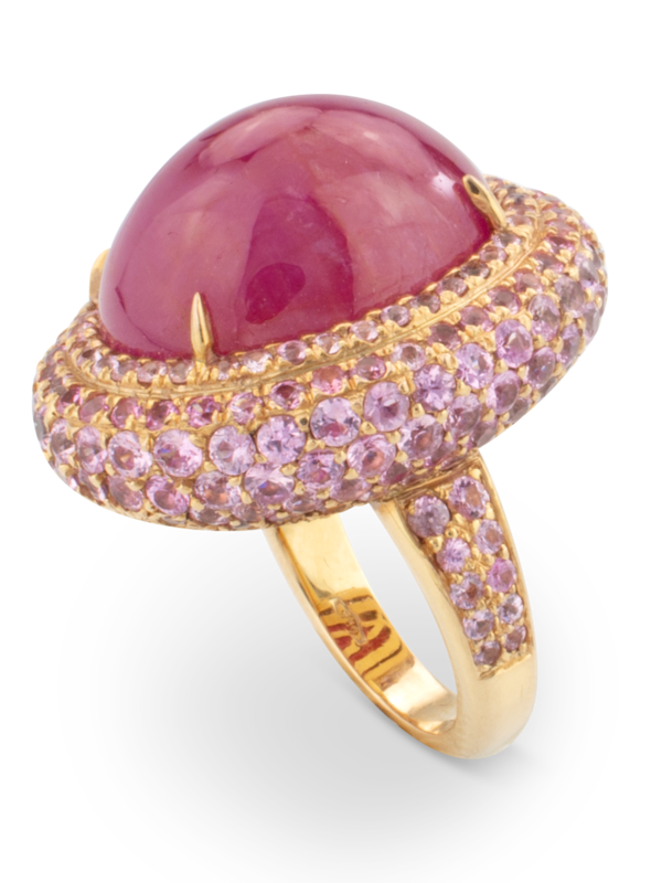 Ruby & Pink Sapphire Ring