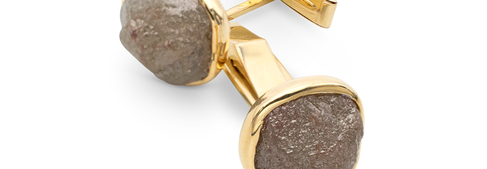 Rough Diamond Cufflinks