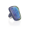 Boulder Opal, Hauynite & Demantoid Garnet Ring