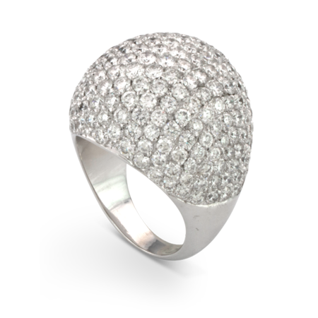 Diamond Dome Ring