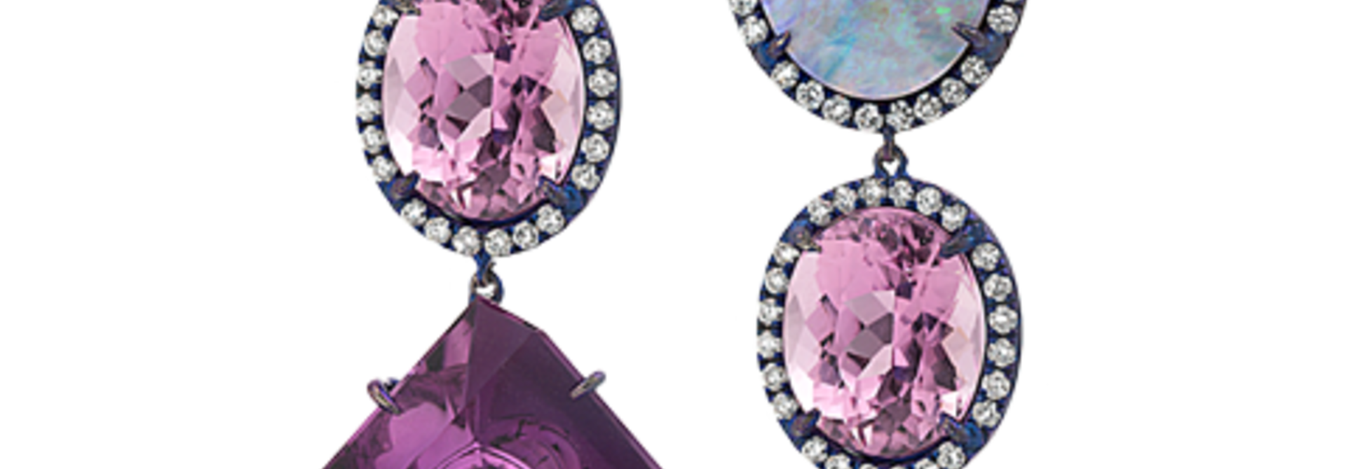 Crystal Opal, Kunzite & Amethyst