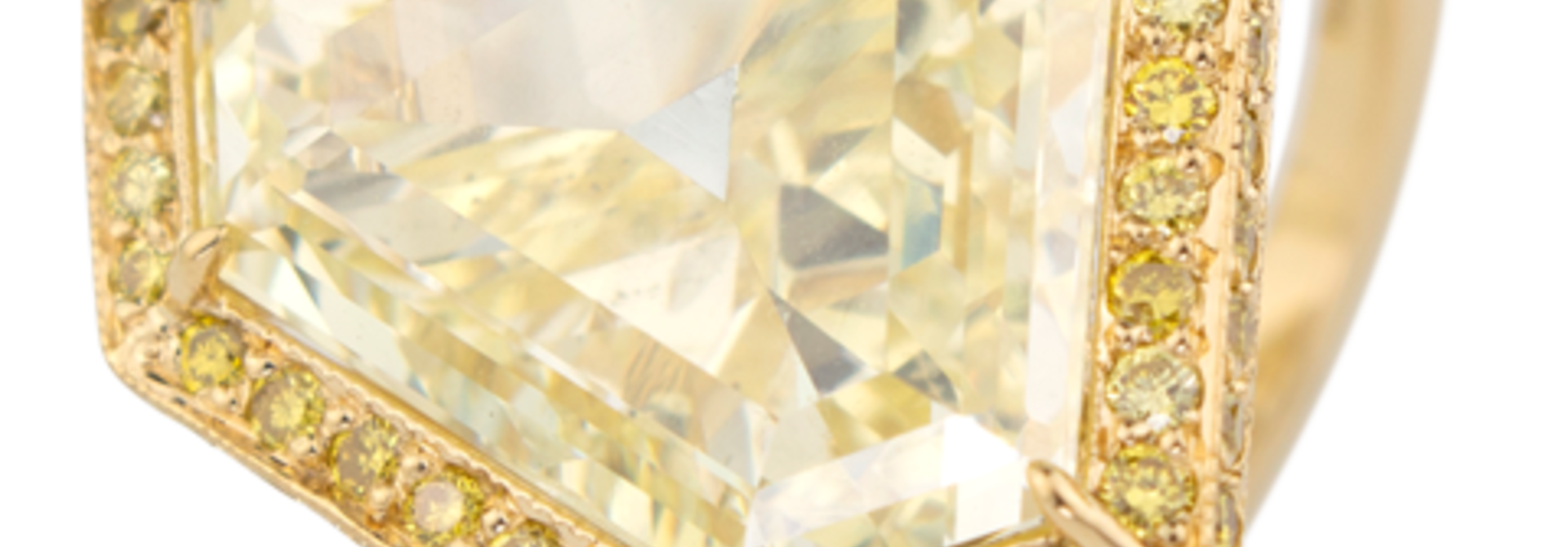 Fancy Yellow Diamond Ring
