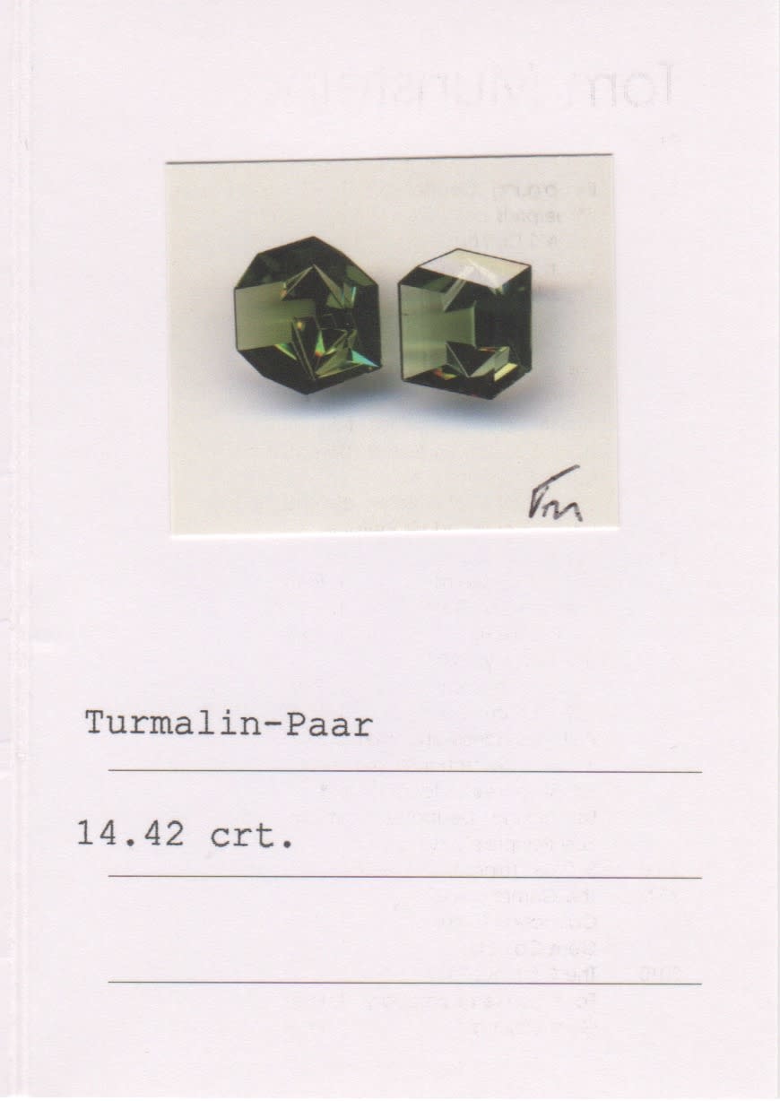 Fire Opal & Green Tourmaline Earrings-3