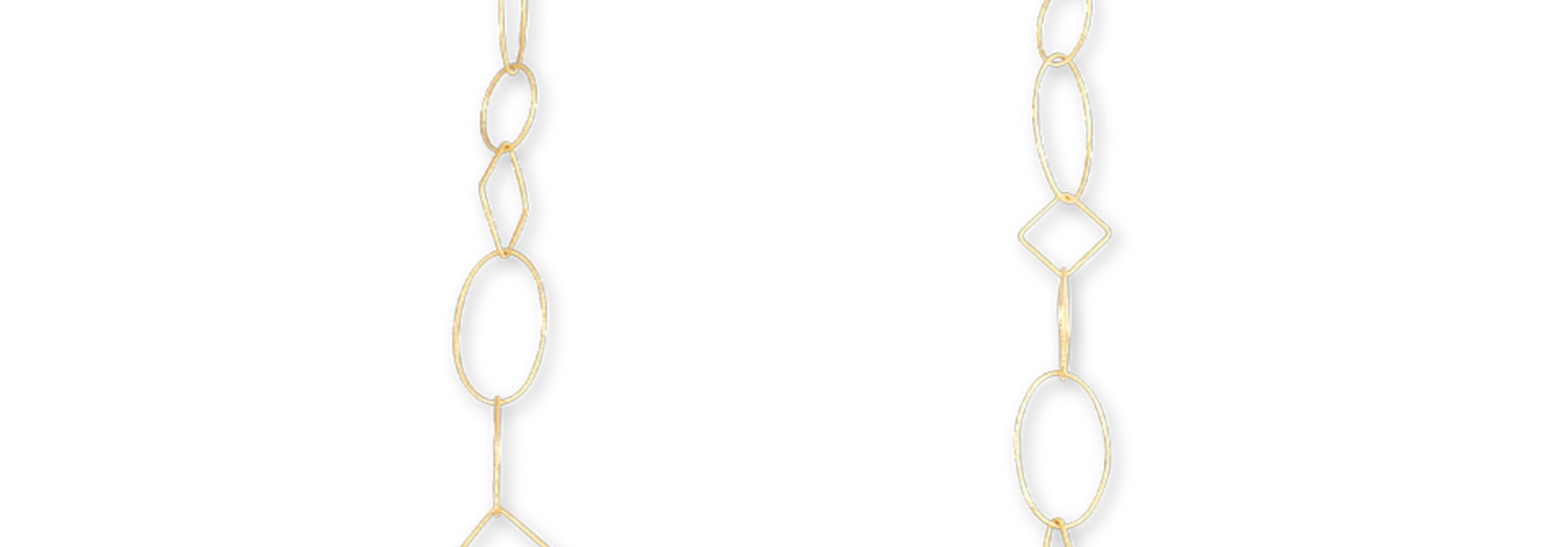 18k Gold Link Necklace