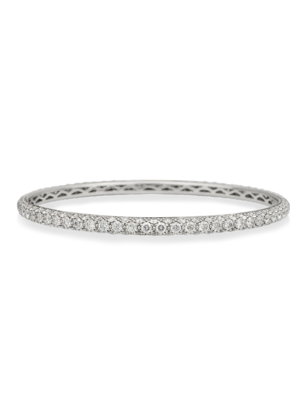 Diamond Triple Set Bangles