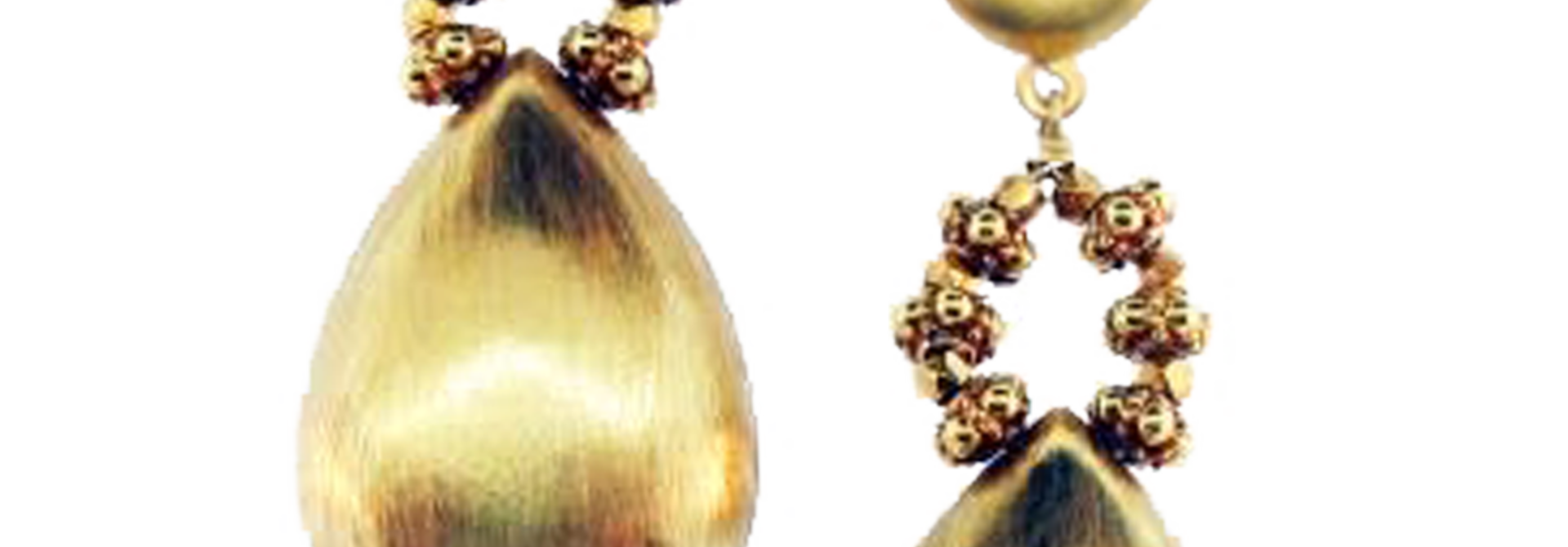 Gold Briolette Earrings