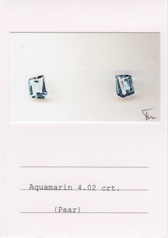 Moonstone & Aquamarine Earrings