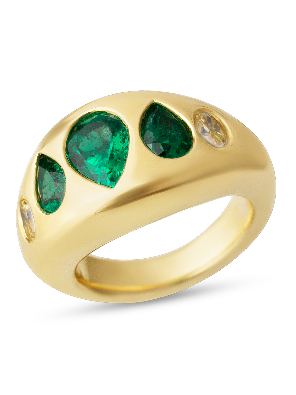 Emerald Gypsy Ring-4
