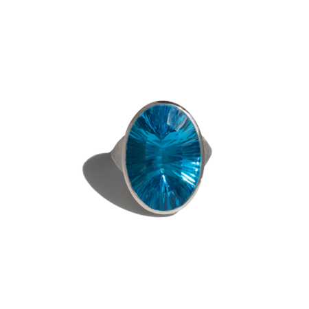 Blue Topaz Ring