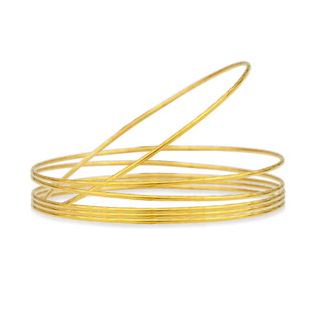 Thin Gold Bangle