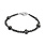 Black Diamond Bracelet - 7"