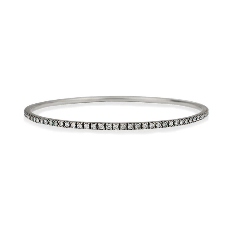 White Diamond Bangle