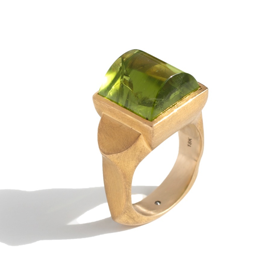 peridot ring