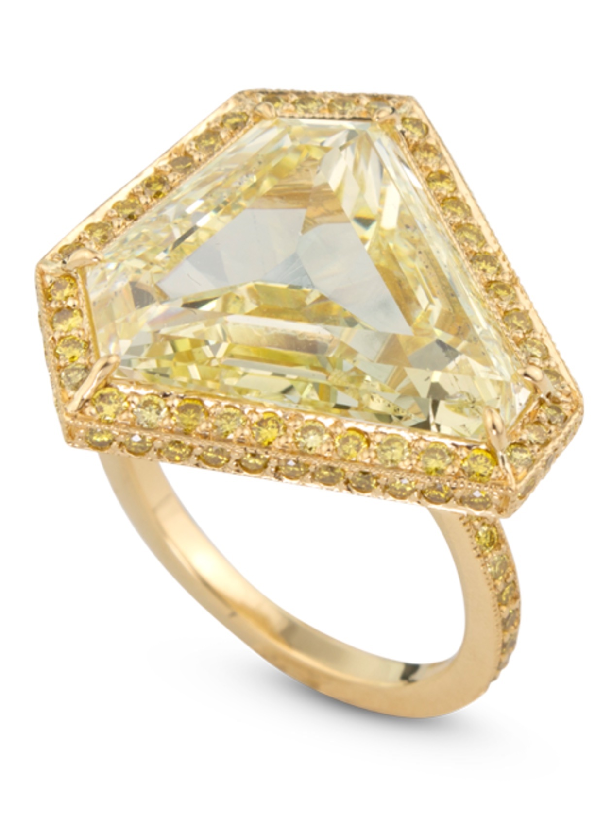 Fancy Yellow Diamond Ring