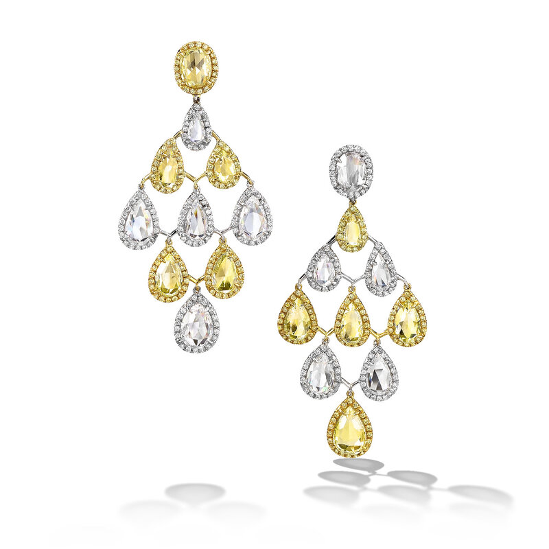 Earrings #Indian #Studs #Drops #Chandelier #Pendant #Traditional  #DropsOfArt StudsAndDro… | Real diamond earrings, Diamond earrings indian,  Diamond earrings design