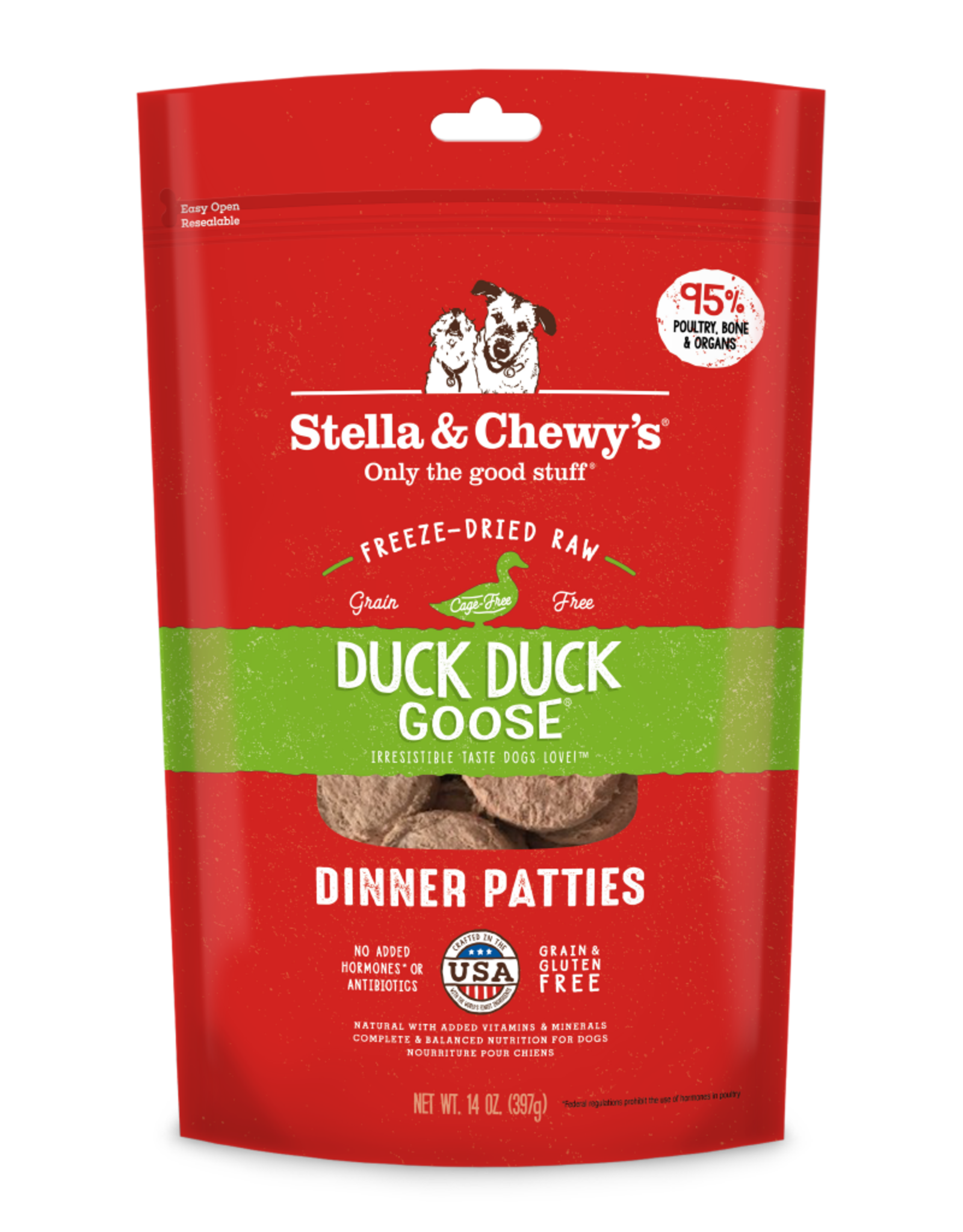 STELLA & CHEWY'S Stella & Chewy's | Duck Duck Goose Freeze Dried Patties