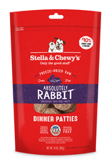 STELLA & CHEWY'S Stella & Chewy's | Absolutely Rabbit Freeze Dried Patties 14 oz.