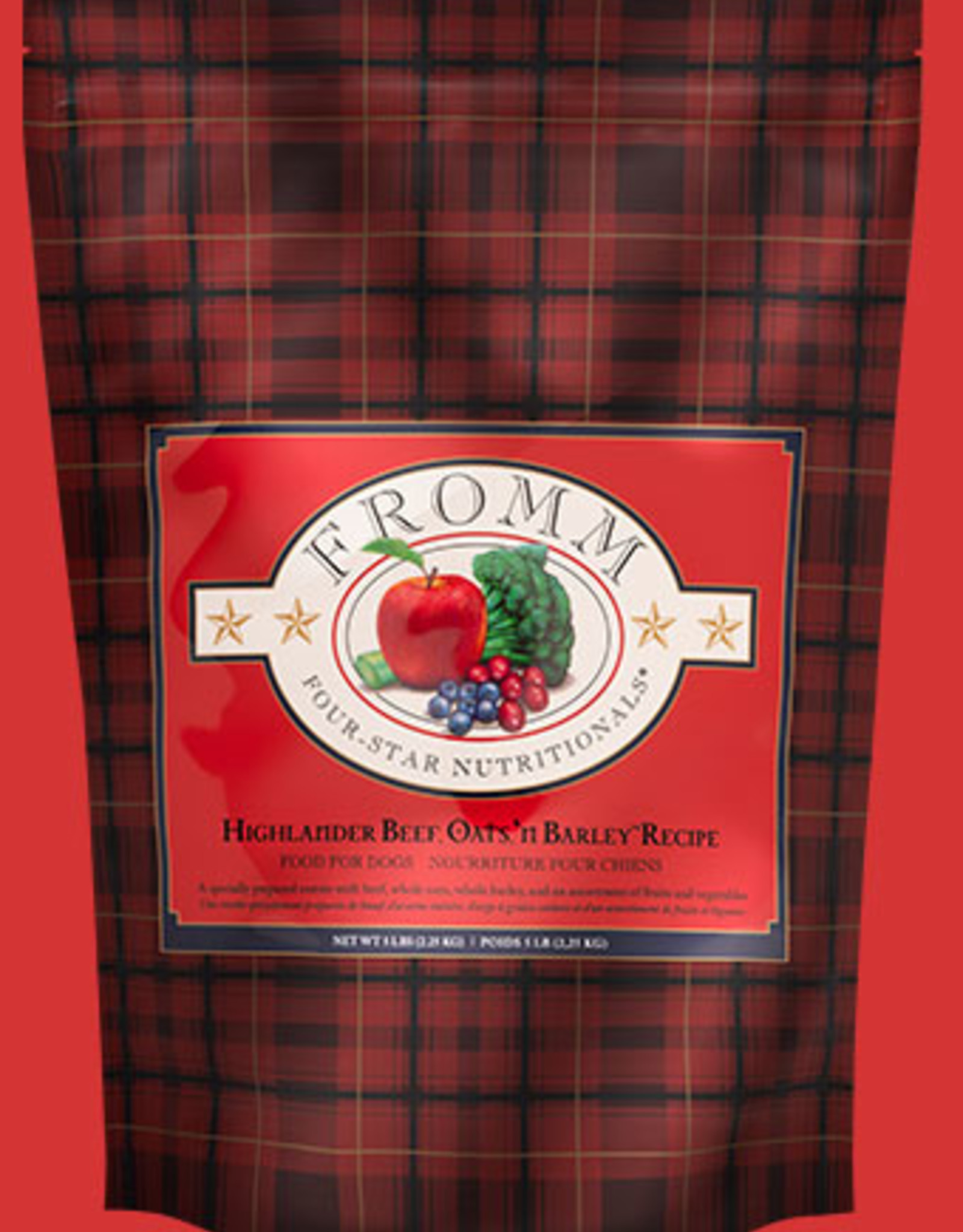 Fromm Fromm | Four Star Highlander Beef, Oats & Barley for Dogs 5 lb