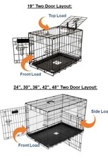 Precision Pet ProValu 2 Door Wire Crate