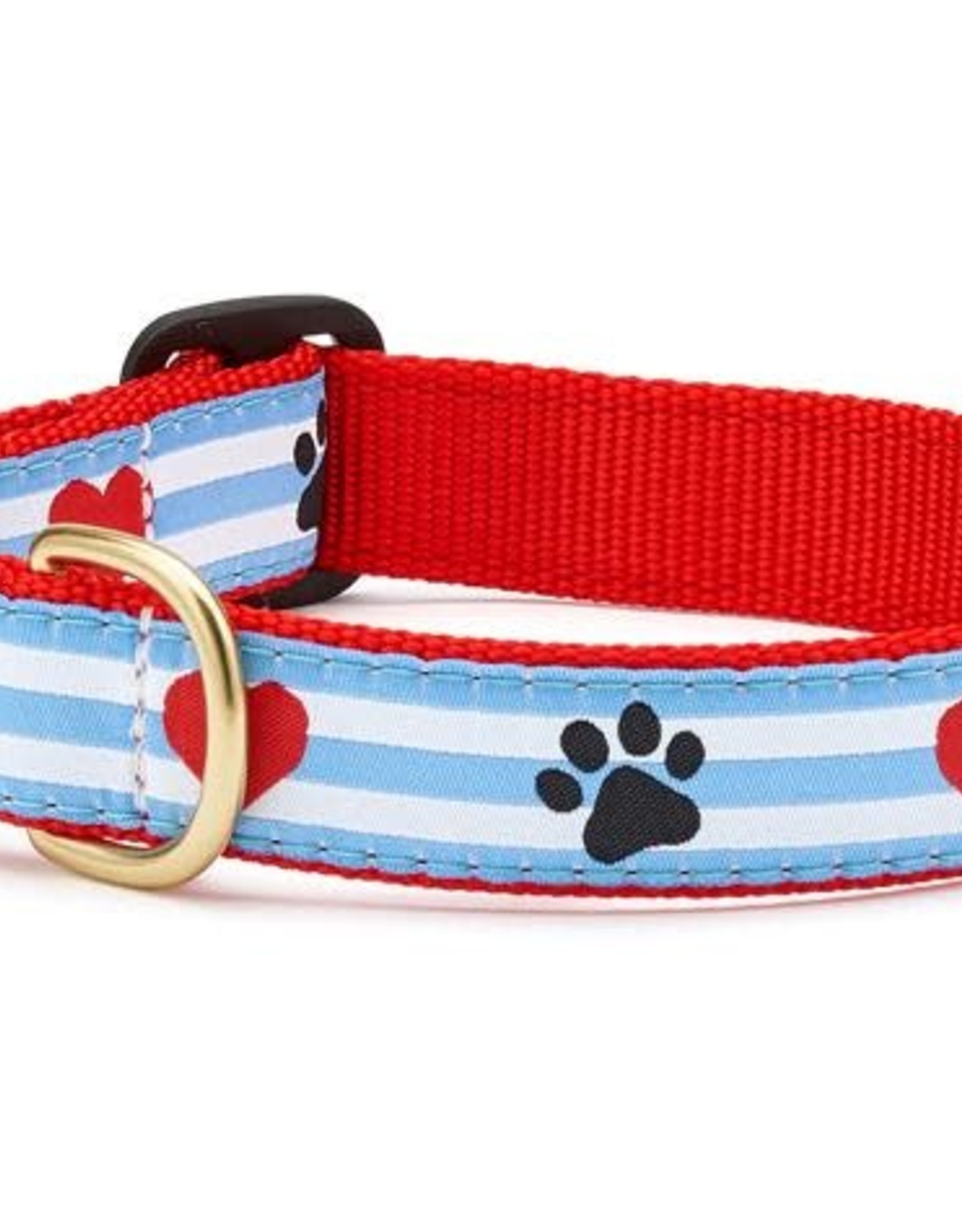 Up Country Up Country | Pawprint Stripe Collars and Leashes