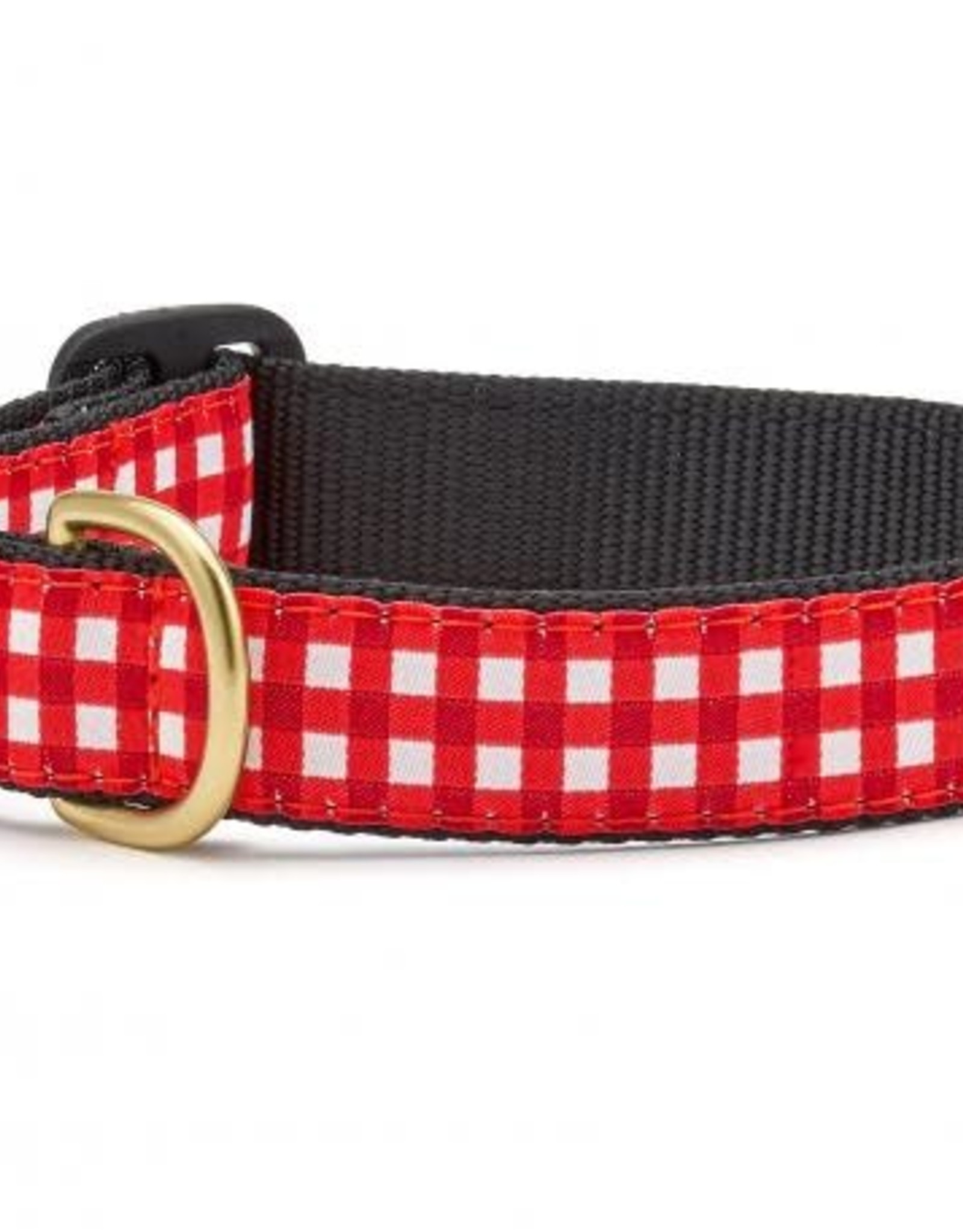 Up Country Up Country | Red Gingham Collars and Leashes